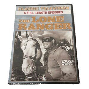THE LONE RANGER (DVD) - 6 Full Length Episodes - New